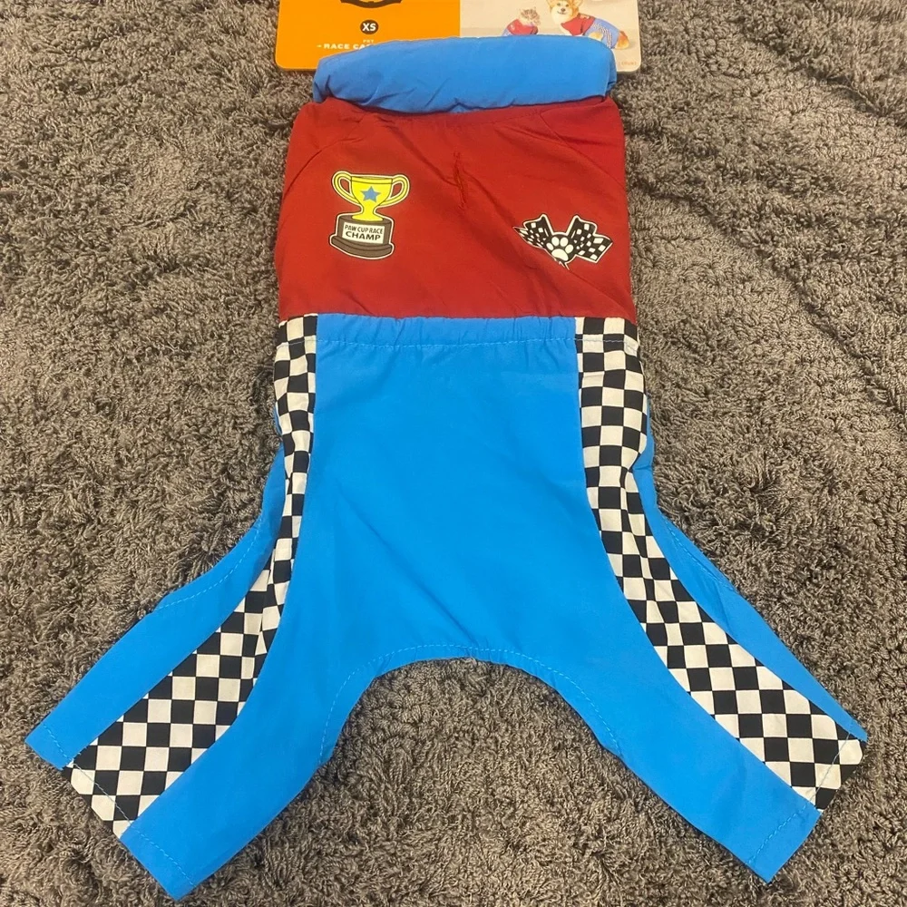Pet Race Car Driver Costume